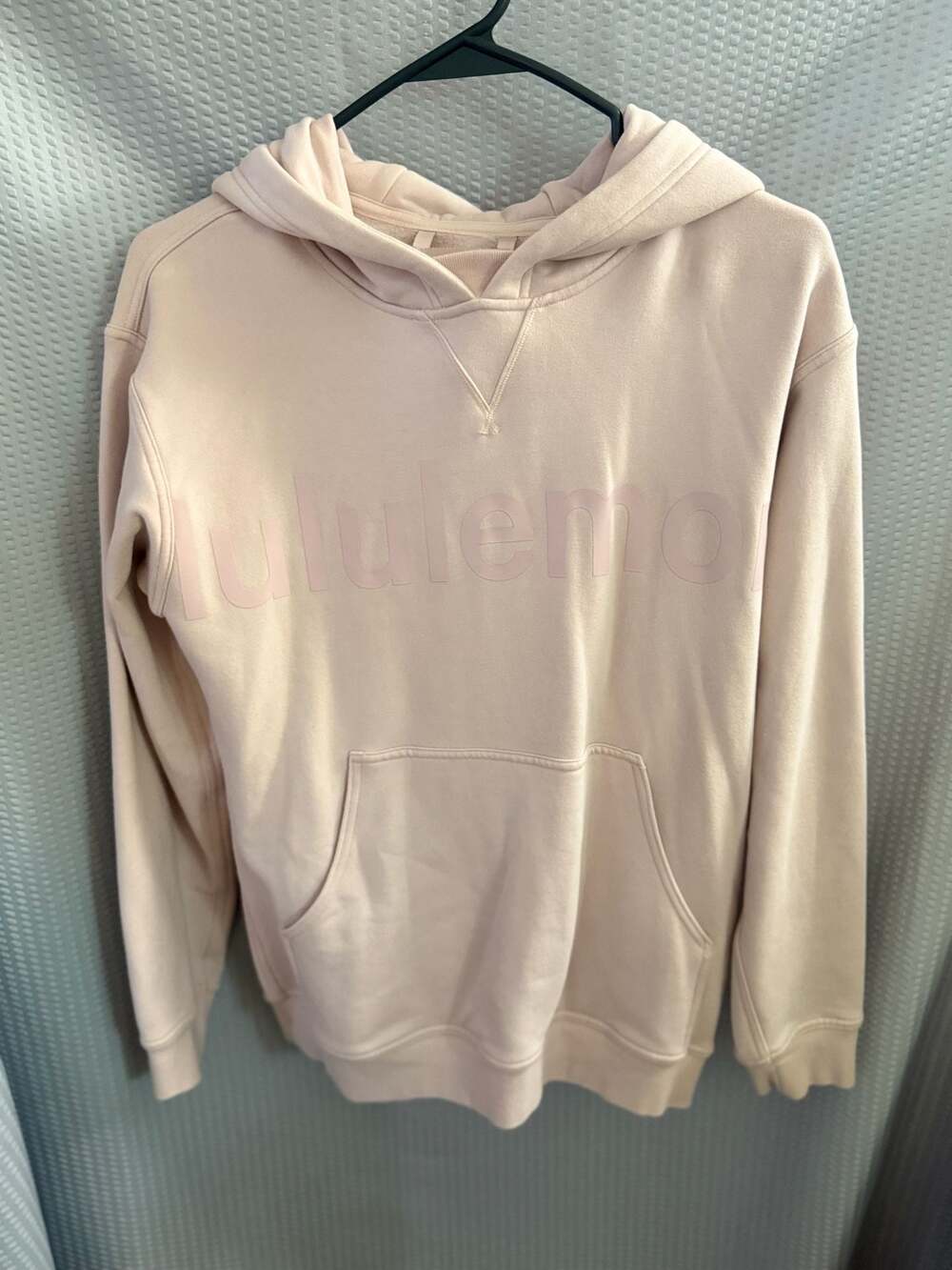 Lululemon All Yours Hoodie Graphic Logo Sweatshirt in Feather Pink